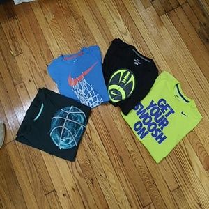 4 Nike Dry-Fit T-Shirts